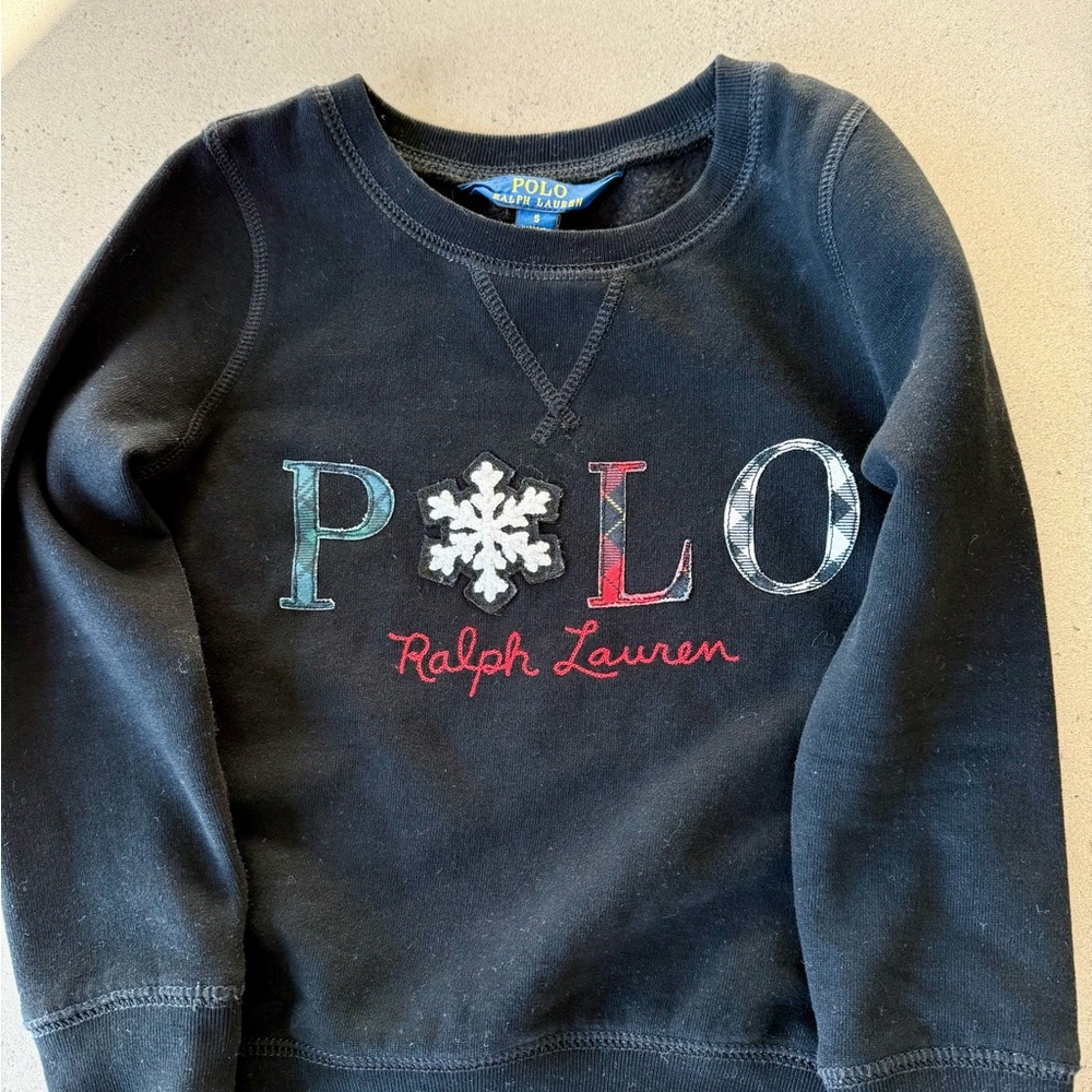 Polo by Ralph Lauren Black Kids Sweatshirt